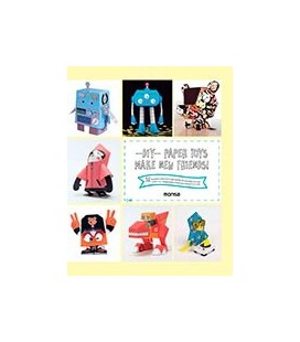 DIY PAPER TOYS MAKE NEW FRIENDS 32 NEW TEMPLATES PRINTEFD IN HIGH