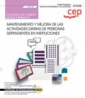 CUADERNO DEL ALUMNO MANTENIMIENTO Y MEJORA DE LAS ACTIVIDADES DIARIAS
