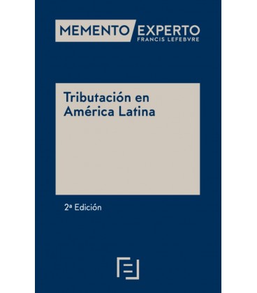 MEMENTO EXPERTO TRIBUTACION EN AMERICA LATINA 2 ED