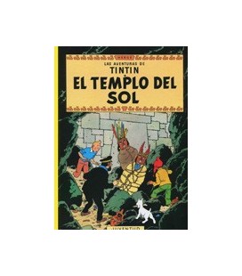 TINTIN 14 TEMPLO DEL SOL CARTONE
