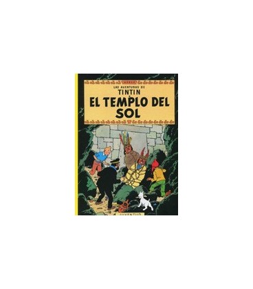 TINTIN 14 TEMPLO DEL SOL CARTONE