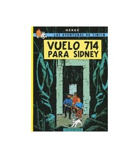 TINTIN 22 VUELO 714 PARA SIDNEY CARTONE