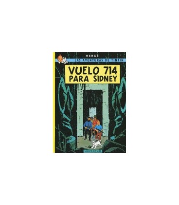 TINTIN 22 VUELO 714 PARA SIDNEY CARTONE