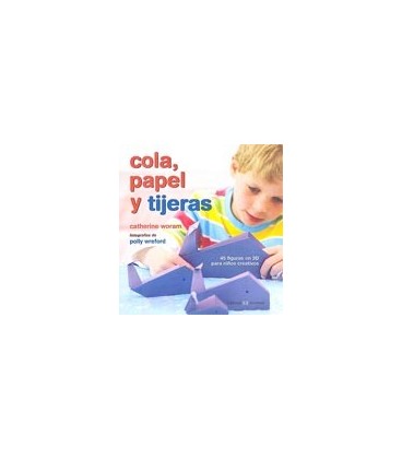 COLA PAPEL Y TIJERAS