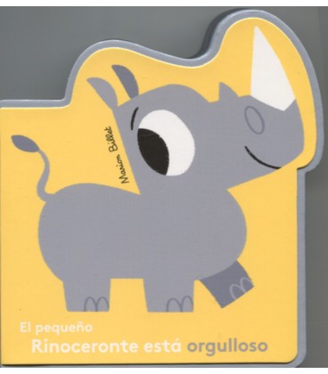 PEQUEÑO RINOCERONTE ESTA ORGULLOSO