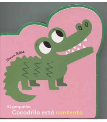 PEQUEÑO COCODRILO ESTA CONTENTO
