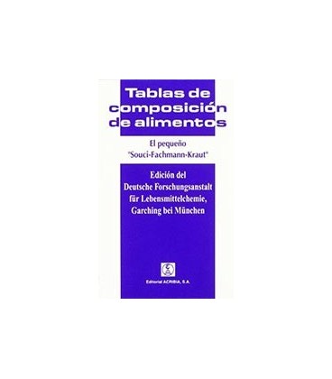 TABLAS DE COMPOSICION DE ALIMENTOS