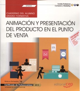 CUADERNO DEL ALUMNO ANIMACION Y PRESENTACION DEL PRODUCTO EN EL PUNTO