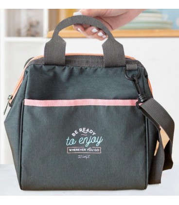 BOLSA PORTA ALIMENTOS BE READY TO ENJOY WHEREVER YOU GO