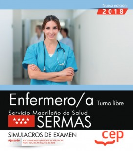 ENFERMERO/A TURNO LIBRE SERMAS SIMULACROS DE EXAMEN