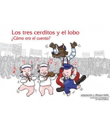 TRES CERDITOS Y EL LOBO ¿COMO ERA EL CUENTO