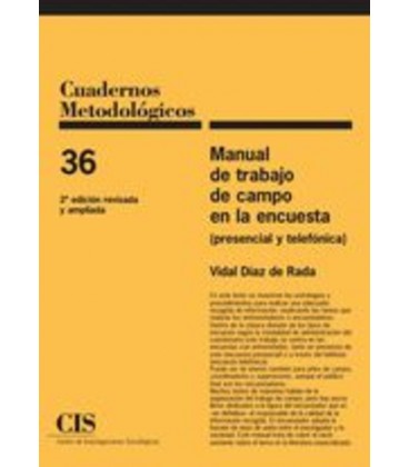 MANUAL DE TRABAJO DE CAMPO EN LA ENCUESTA