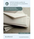 GESTION AUXILIAR DE LA CORRESPONDENCIA Y PAQUETERIA EN LA EMPRESA
