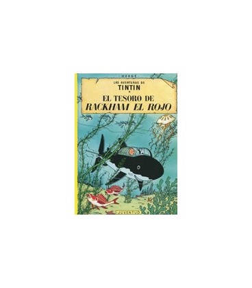 TINTIN 12 TESORO DE RACKHAM EL ROJO CARTONE