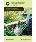 MANTENIMIENTO Y MEJORA DE ELEMENTOS NO VEGETALES. AGAO0208 - INSTALACI