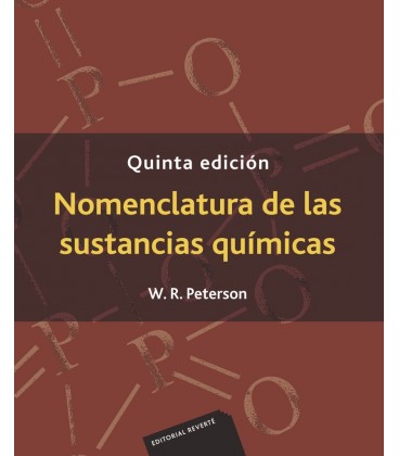 NOMENCLATURA DE LAS SUSTANCIAS QUIMICAS 5 ED
