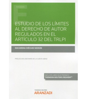 ESTUDIO DE LIMITES AL DERECHO DE AUTOR REGULADOS ARTICULO 32 DEL TRLPI