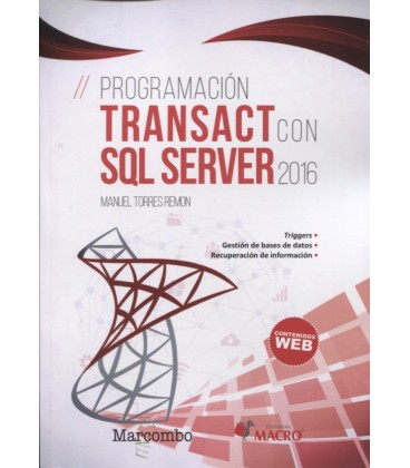 PROGRAMACION TRANSACT CON SQL SERVER 2016