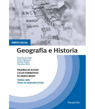 GEOGRAFIA E HISTORIA PRUEBAS DE ACCESO A CFGS
