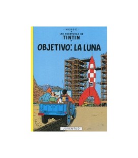 TINTIN 16 OBJETIVO LA LUNA CARTONE