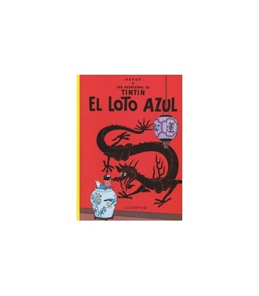 TINTIN 05 LOTO AZUL CARTONE