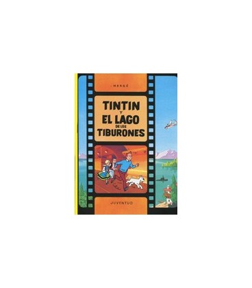 TINTIN 25 Y EL LAGO DE LOS TIBURONES CARTONE