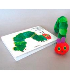 PEQUEÑA ORUGA GLOTONA MINI CON PELUCHE