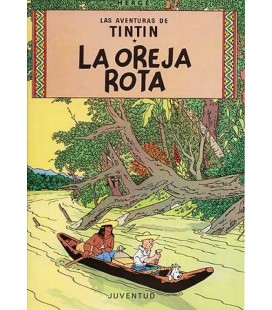 TINTIN RUSTICA LA OREJA ROTA
