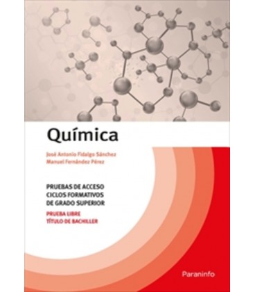 QUIMICA PRUEBAS DE ACCESO CICLOS FORMATIVOS DE GRADO SUPERIOR