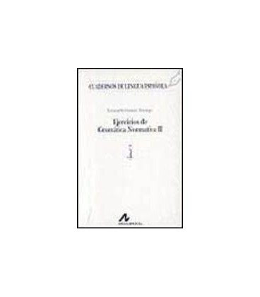 EJERCICIOS DE GRAMATICA NORMATIVA II (I)