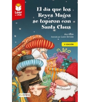DIA QUE LOS REYES MAGOS SE TOPARON CON SANTA CLAUS