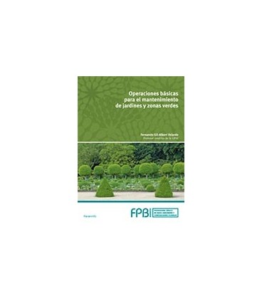 OPERACIONES BASICAS PARA EL MANTENIMIENTO DE JARDINES PARQUES FPB