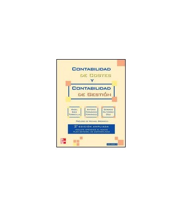 CONTABILIDAD DE COSTES Y CONTABILIDAD DE GESTION VOL II 2ED