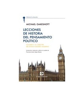 LECCIONES DE HISTORIA DEL PENSAMIENTO POLITICO VOL 02 CARACTER ESTADO