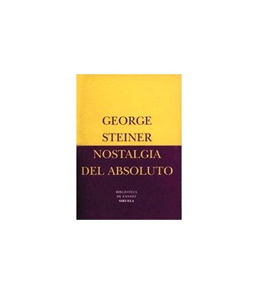 NOSTALGIA DEL ABSOLUTO