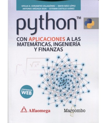 PYTHON CON APLICACIONES A LAS MATEMATICAS INGENIERIA Y FINANZAS