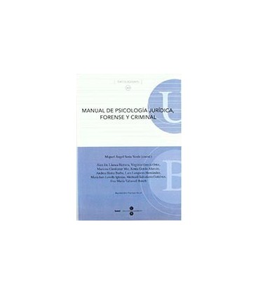 MANUAL DE PSICOLOGIA JURIDICA FORENSE Y CRIMI