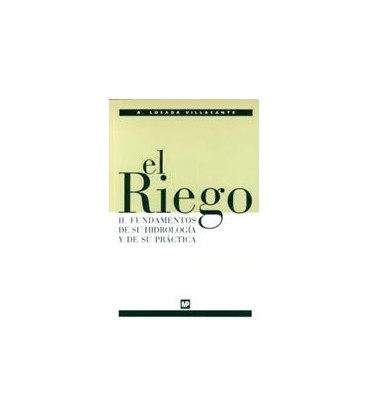 RIEGO FUNDAMENTOS DE SU HIDROLOGIA