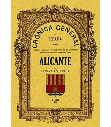 CRONICA DE LA PROVINCIA DE ALICANTE