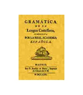 GRAMATICA DE LA LENGUA CASTELLANA