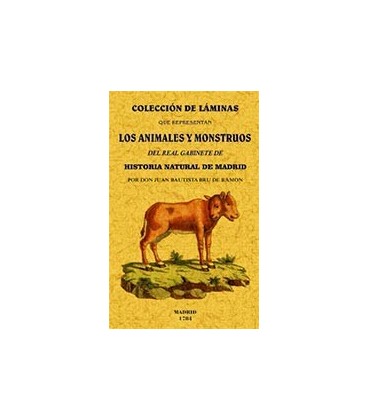 COLECCION DE LAMINAS QUE REPRESENTAN LOS ANIMALES Y MONSTRUOS
