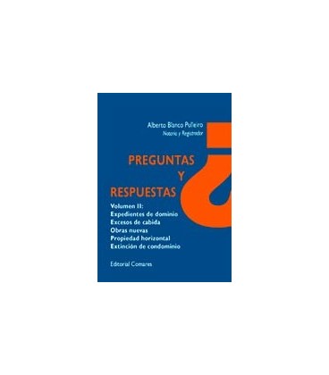 PREGUNTAS Y RESPUESTAS VOL II EXPEDIENTES DE DOMINIO EXCESOS DE CABIDA