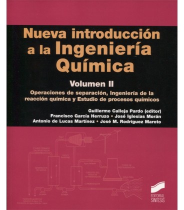NUEVA INTRODUCCION A LA INGENIERIA QUIMICA VOLUMEN II