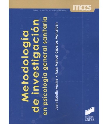 METODOLOGIA DE INVESTIGACION EN PSICOLOGIA GENERAL SANITARIA
