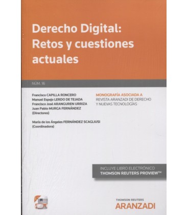 DERECHO DIGITAL RETOS Y CUESTIONES ACTUALES (DUO)