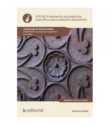 PREPARACION DE PRODUCTOS ESPECIFICOS PARA ACABADOS DECORATIVOS MAMR020