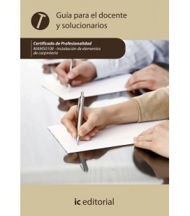 GUIA PARA EL DOCENTE Y SOLUCIONARIOS MAMS0108 INSTALACION ELEMENTOS