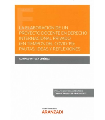 ELABORACION DE UN PROYECTO DOCENTE EN DERECHO INTERNACIONAL PRIVADO