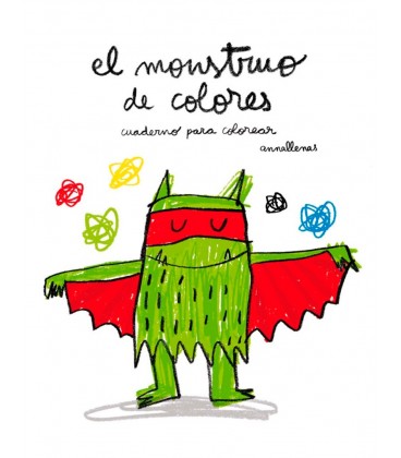 MONSTRUO DE COLORES (CUADERNO PARA COLOREAR)