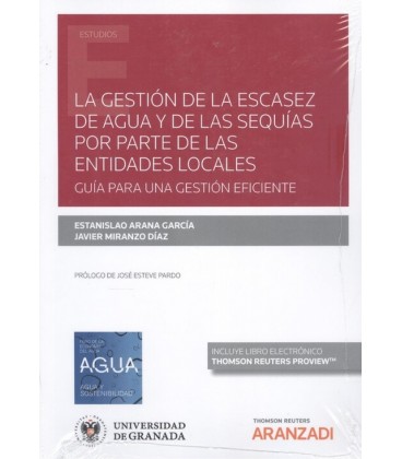 GESTION DE LA ESCASEZ DE AGUA Y DE LAS SEQUIAS POR PARTE DE LAS ENTIDA